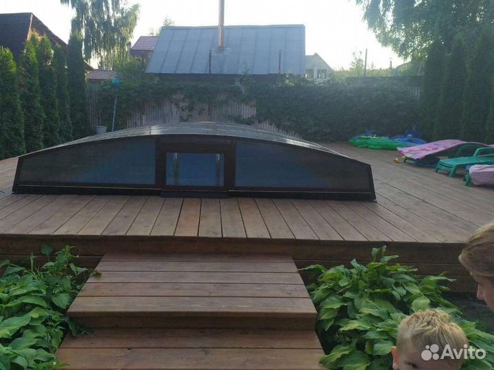 Купол для бассейна