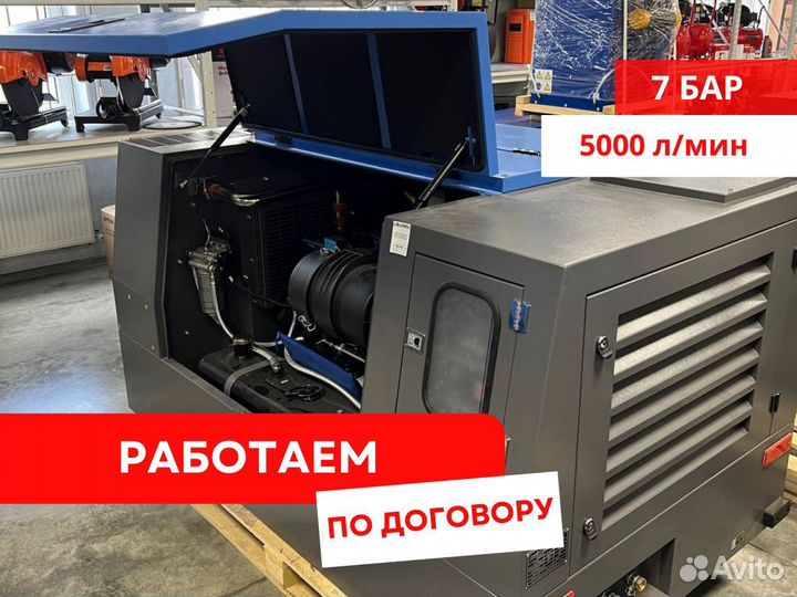 Винтовой дизельный компрессор