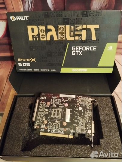 Видеокарта gtx 1660 super 6gb palit