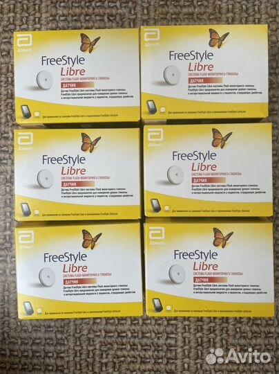 Сенсор датчик Freestyle libre 1 Россия Либра 1