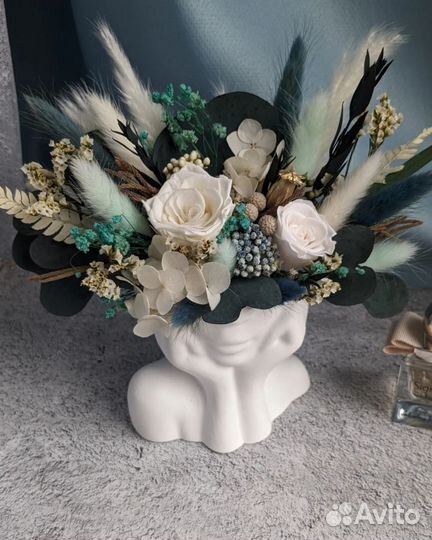 Букеты и композиции из сухоцветов