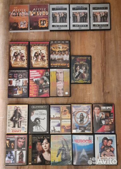 Dvd диски советские, российские и зарубежные