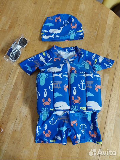 Купальник детский новый+санлдалии