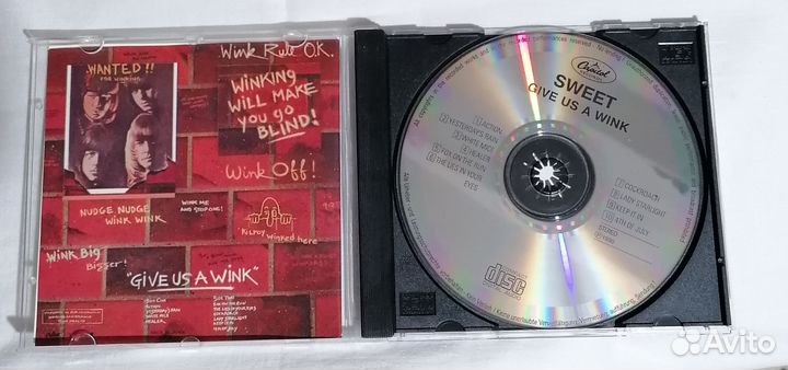 CD диск sweet give US A wink