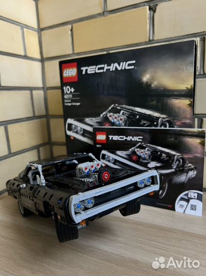 Lego technic 42111 dodge charger доминика торетто