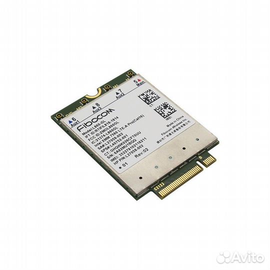 Модем 3G/4G M.2 Fibocom L860-GL Cat.16 (4 пигтейла