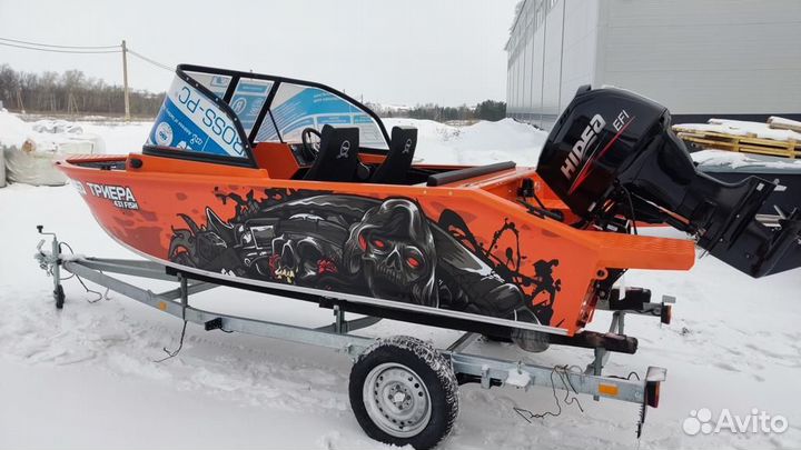 Моторная лодка Триера 431 Fish