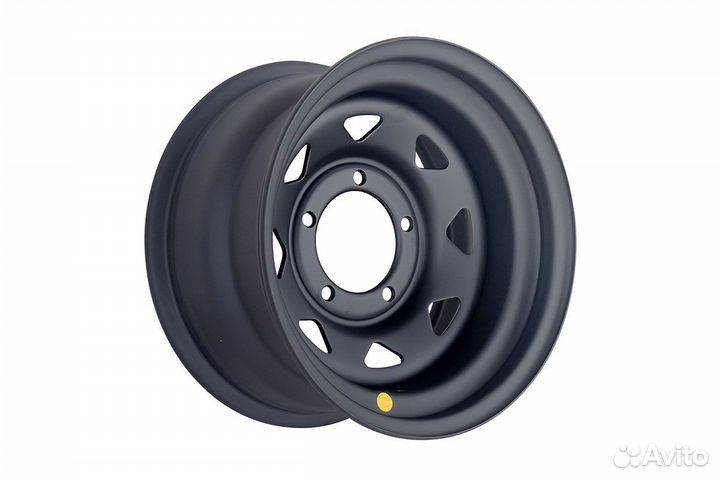 Диск УАЗ матовый черный 5x139,7 8x15 ET-19