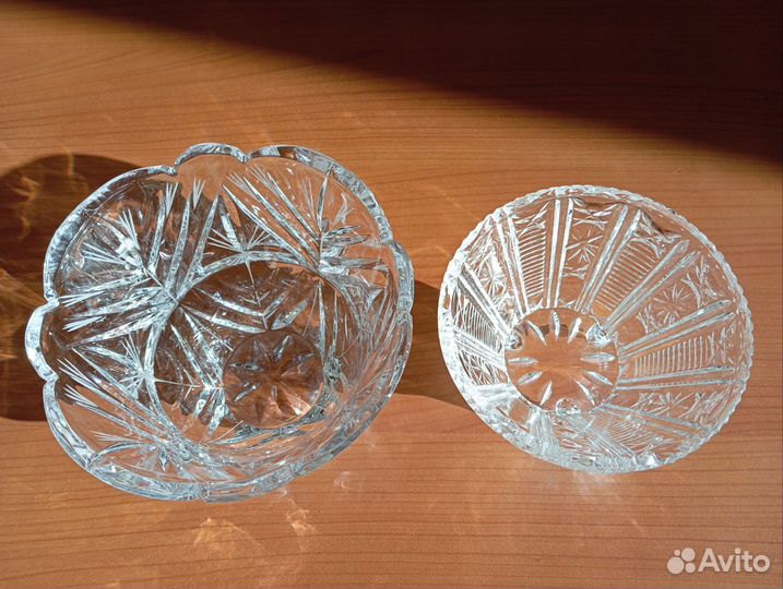 Хрустальная конфетница СССР