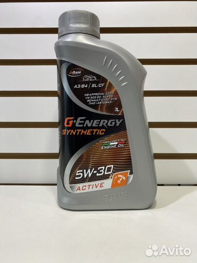 Масло синтетическое G-Energy Active 5W-30 1 Л