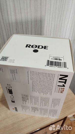 Микрофон Rode NT1-A gen 5(новый, запечатанный)