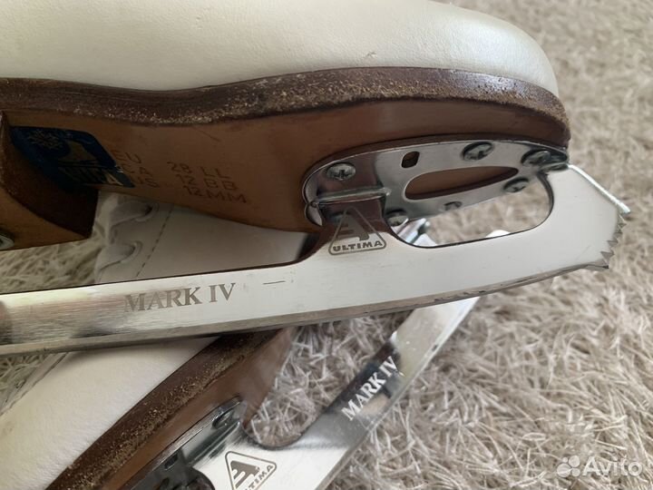 Коньки фигурные Wifa prima set 28 LL