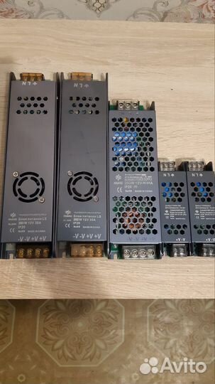 Блок питания 12V 25W, 100W, 150W, 200W, 250W, 360W