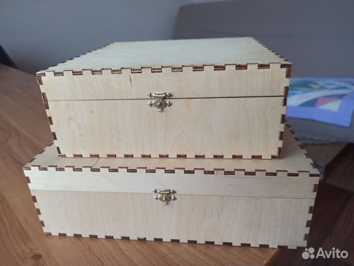 Шкатулки из фанеры