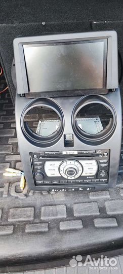 Штатная магнитола nissan qashqai j10