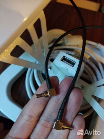 Усилитель, антена для модема