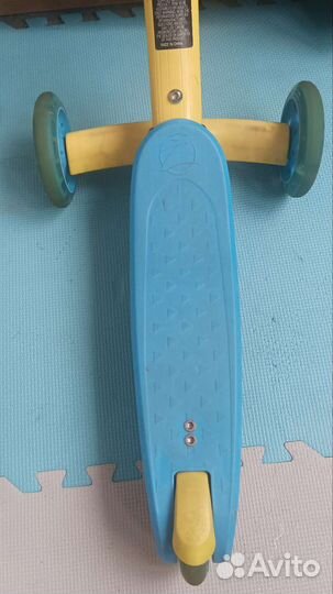 Самокат детский трехколесный бу