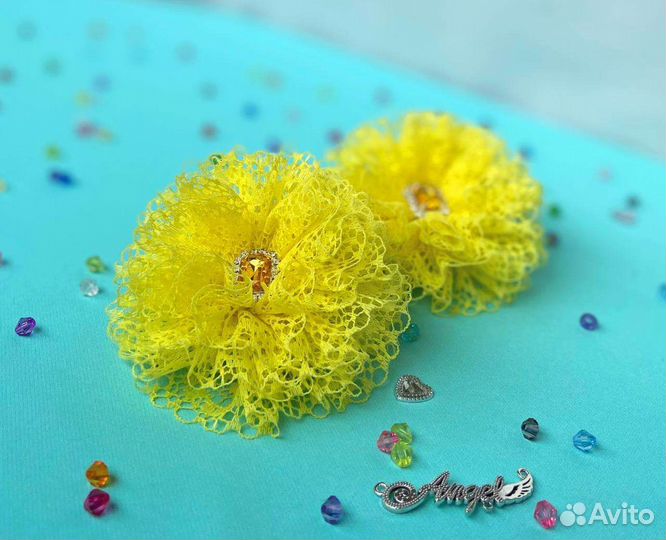 Бантики для девочек ручной работы