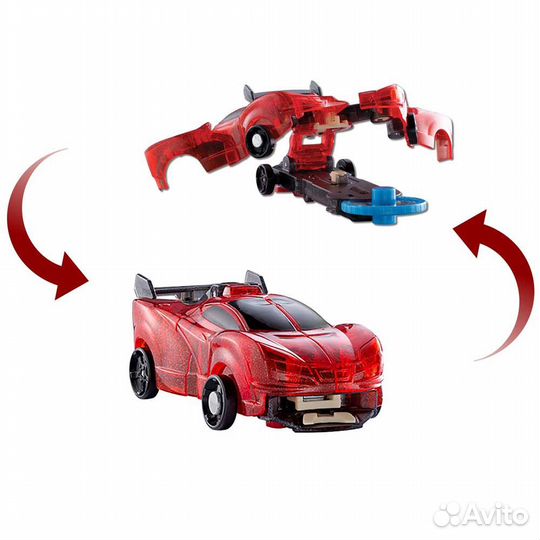 Машинка-трансформер Ревадактиль Дикие Скричеры Ро
