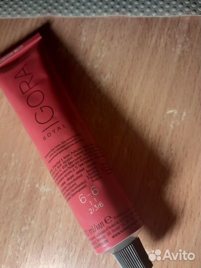 Краска для волос Schwarzkopf игора роял + оксид 6