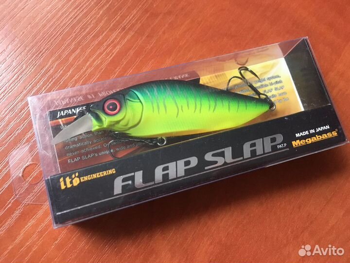 Megabass Flap Slap Цв. Mat tiger