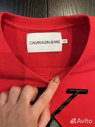 Calvin klein свитшот женский