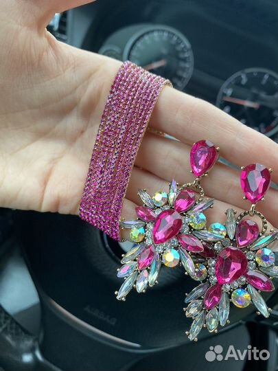 Серьги для фитнес бикини