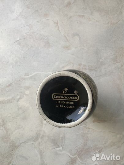 Ваза кувшинчик с греческим орнаметом