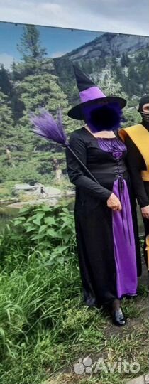 Костюм ведьмы на хеллоуин