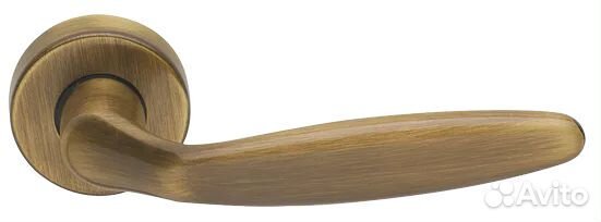 Дверная ручка Morelli derby R3-E OBR цвет - кофе