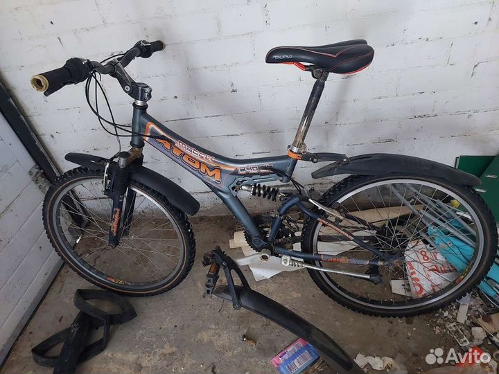 Двухподвесный велосипед Atom