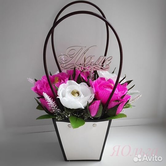 Букет из конфет День матери