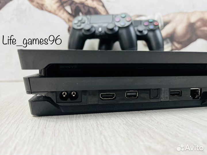 Sony Playstation 4 pro 1tb / 7208B / игры