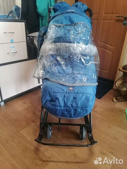 Санки коляска ника