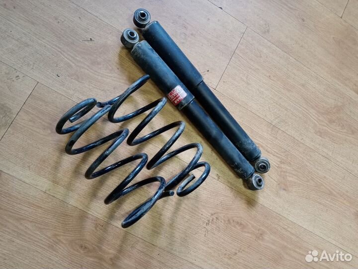 Задние пружины на Шевроле spark М 200