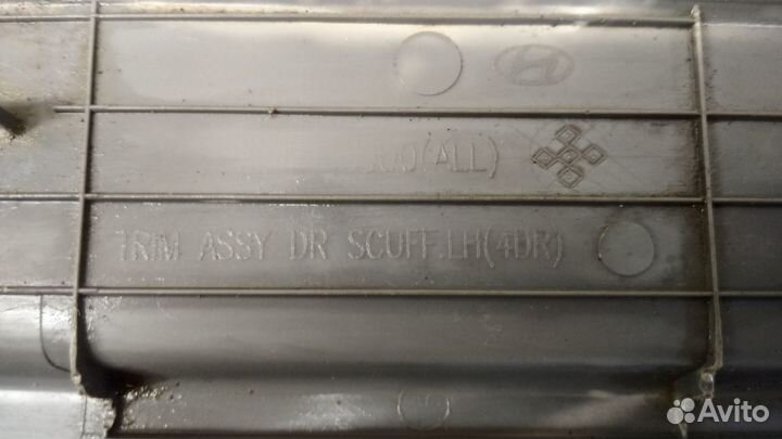 Обшивка стойки Accent II (+тагаз) 2000-2012