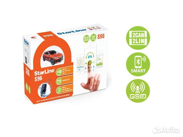 Starline S96 v2 BT GSM с установкой