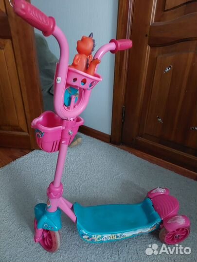 Самокат детский трехколесный