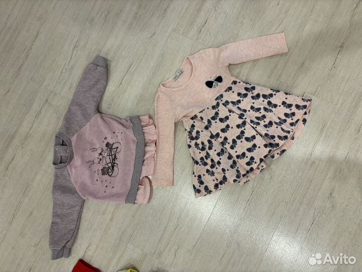Детские вещи пакетом на девочку 74-80