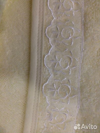 Полотенце махровое с капюшоном новое