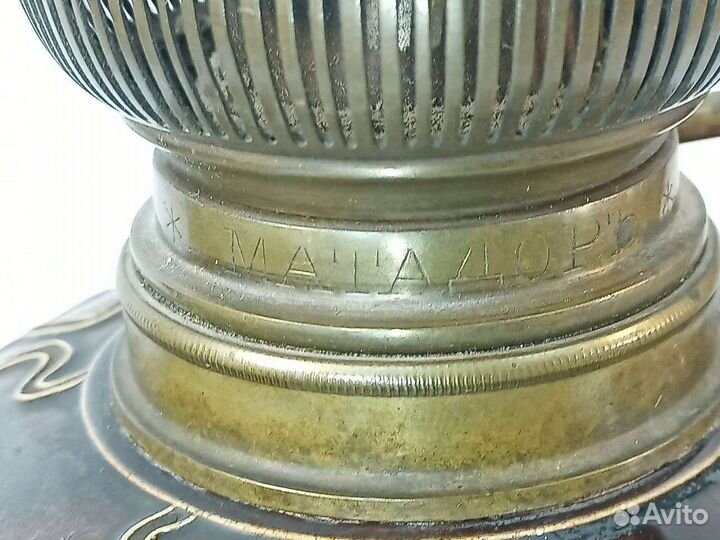 Керосиновая лампа Матадоръ Германия антик