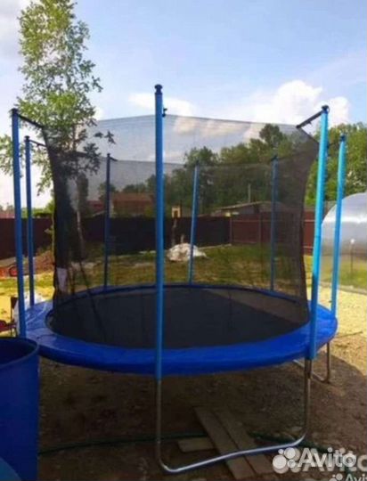 Батут с сеткой.Новый