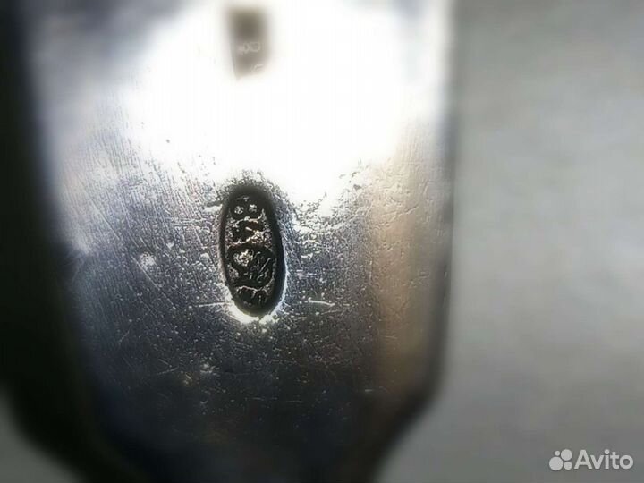 Ложка столовая серебро