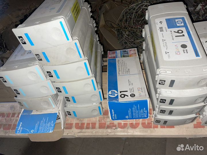Картриджи для плоттера hp z6100