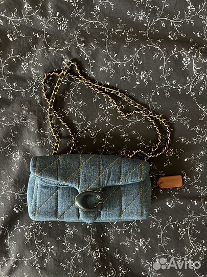 Сумка Coach Tabby 20 denim оригинал
