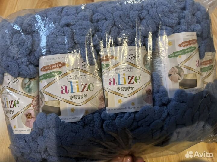 Пряжа alize puffy