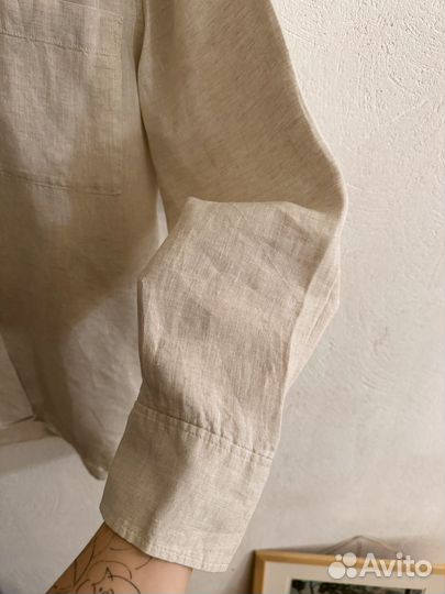 Рубашка льняная arket