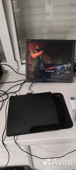 Игровая консоль Sony PS 3 slim 500Gb 2 геймпада