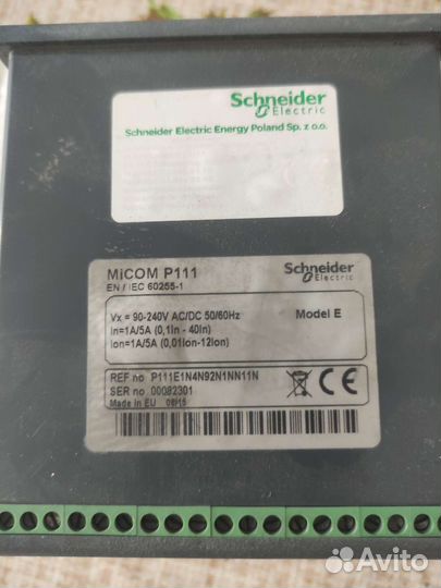 Micom P111 реле защиты