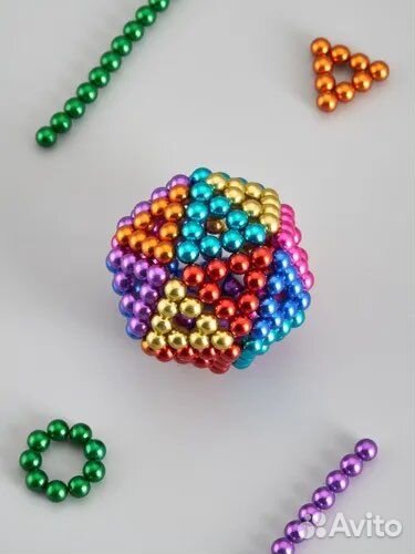 Неокуб шарики магнитные антистресс 2 вида